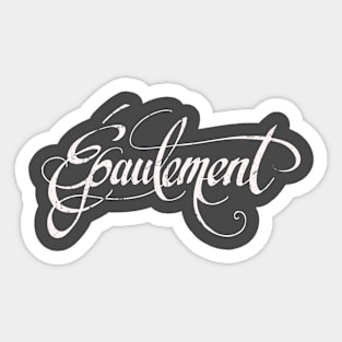 Epaulement Ballet Sticker